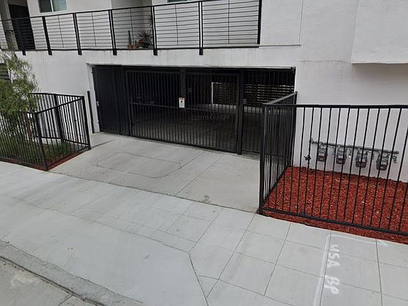 Gated Parking Entrance