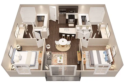 Floor plan Terrain