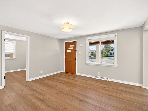 Living room looking towards front door.