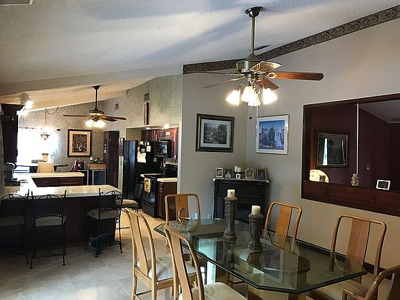 Dining room / kitchen view