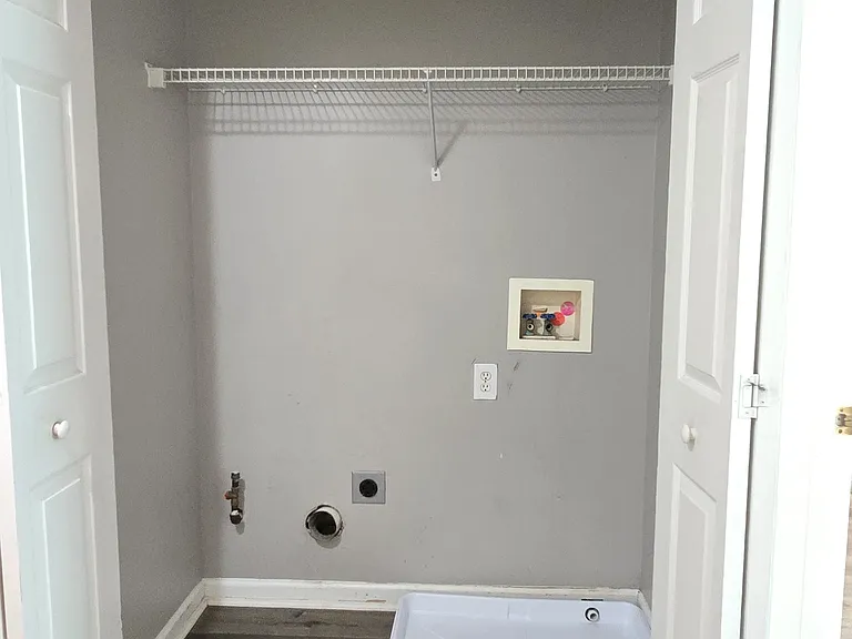 laundry room upstairs