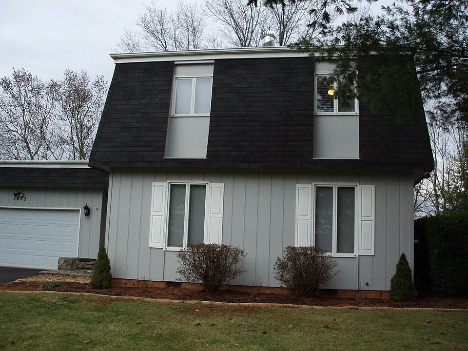 Exterior - with new landscaping and pine trees!