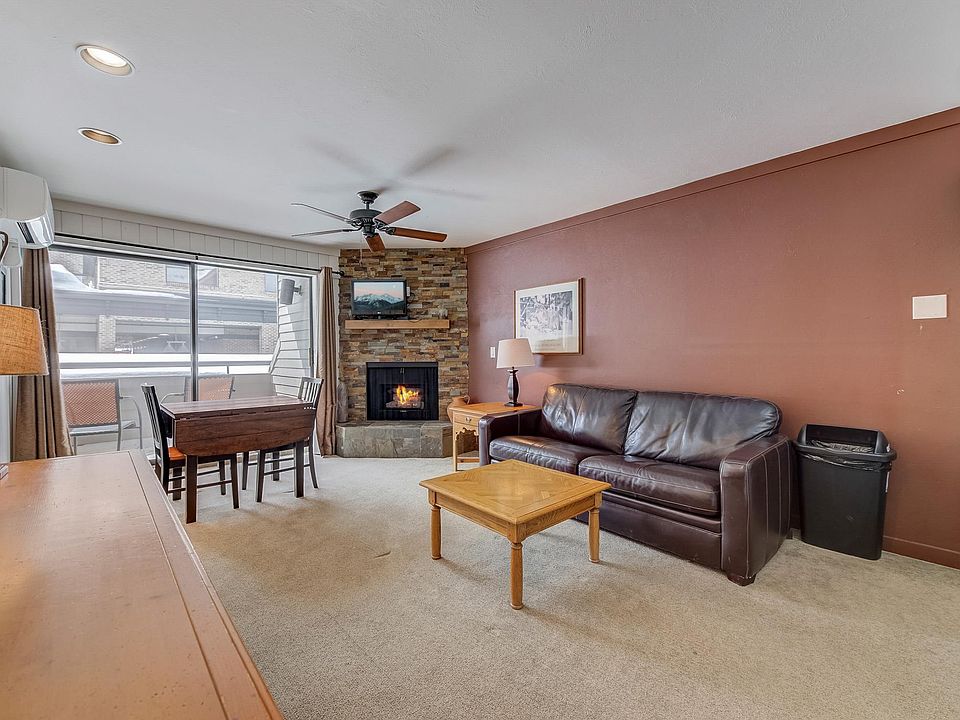 Living Room with Murphy Bed Folded Up