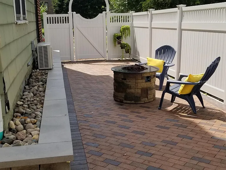 And when the sun goes down turn on the firepit!