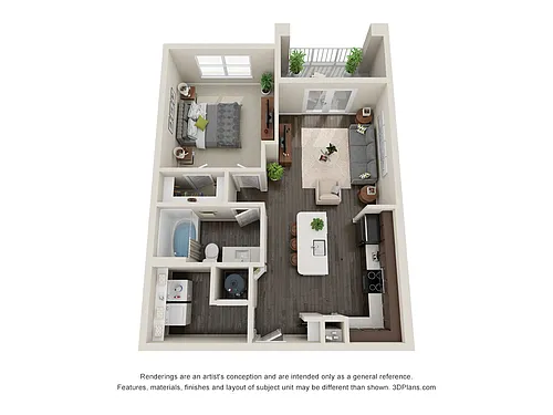 Floor plan A1A
