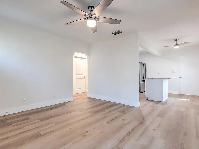 Living room - Open Concept into Kitchen