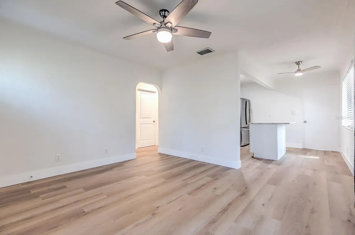 Living room - Open Concept into Kitchen - 2412 53rd St S #A
