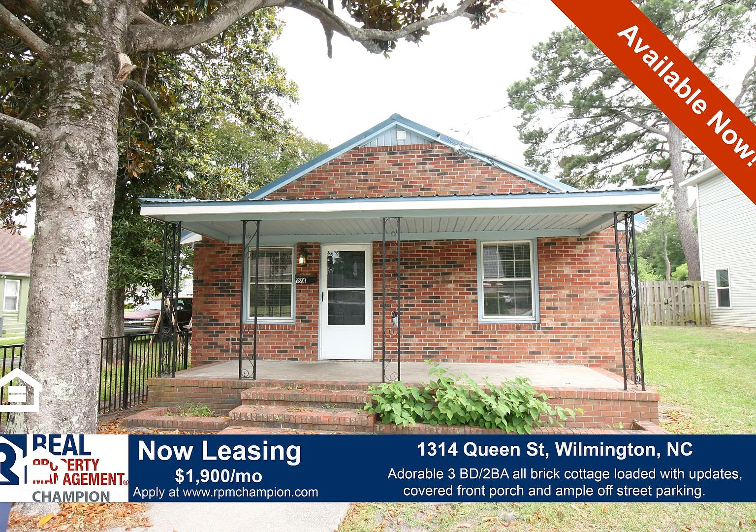 Renovated 3 BD/2 BA All Brick Cottage Near Cargo and Soda Pop Districts — Photo 1