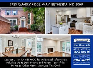7920 Quarry Ridge Way, Bethesda, MD 20817