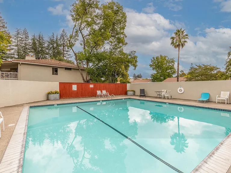 Community pool for residents and guests