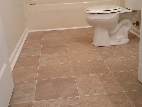 nice big clean bathrooms