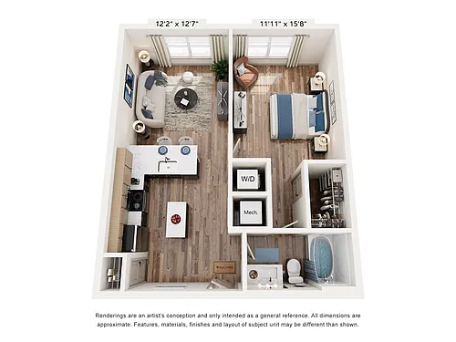 Floor plan Shoals