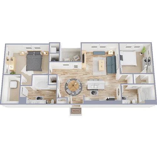 Floor plan Plan 2B