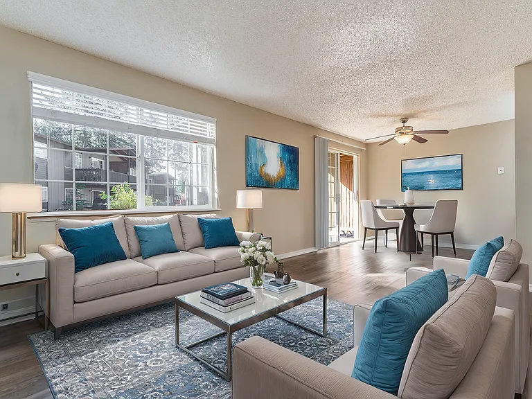 Experience effortless elegance in this spacious living area, perfect for relaxation and entertainment.