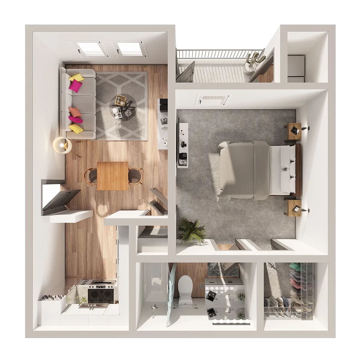 Floor plan A1A