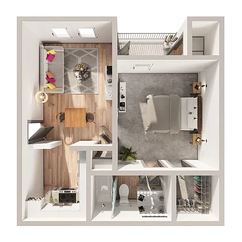 Floor plan A1A