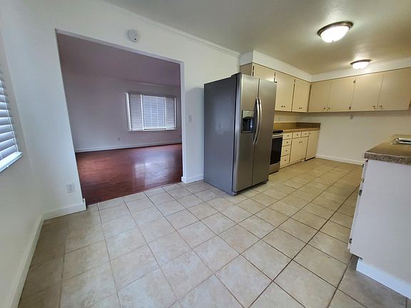 Kitchen and Dining looking into Living Room
