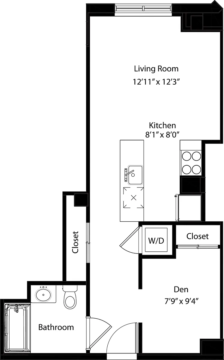 Floor plan PHSB