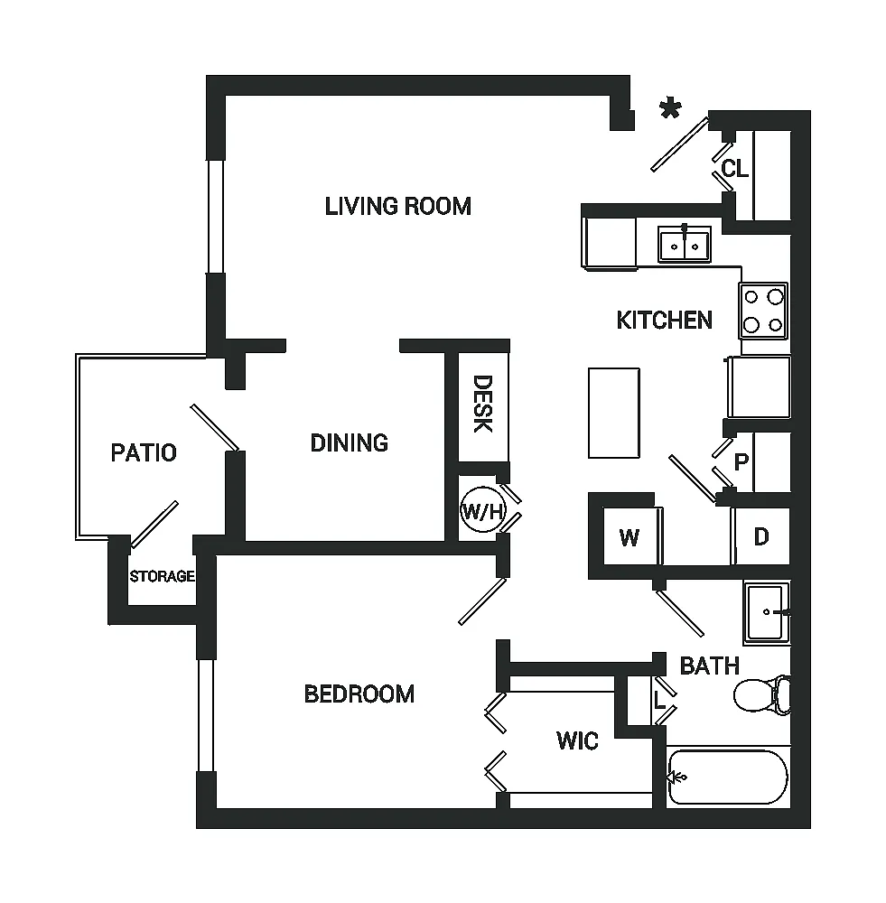Floor plan The Lincoln