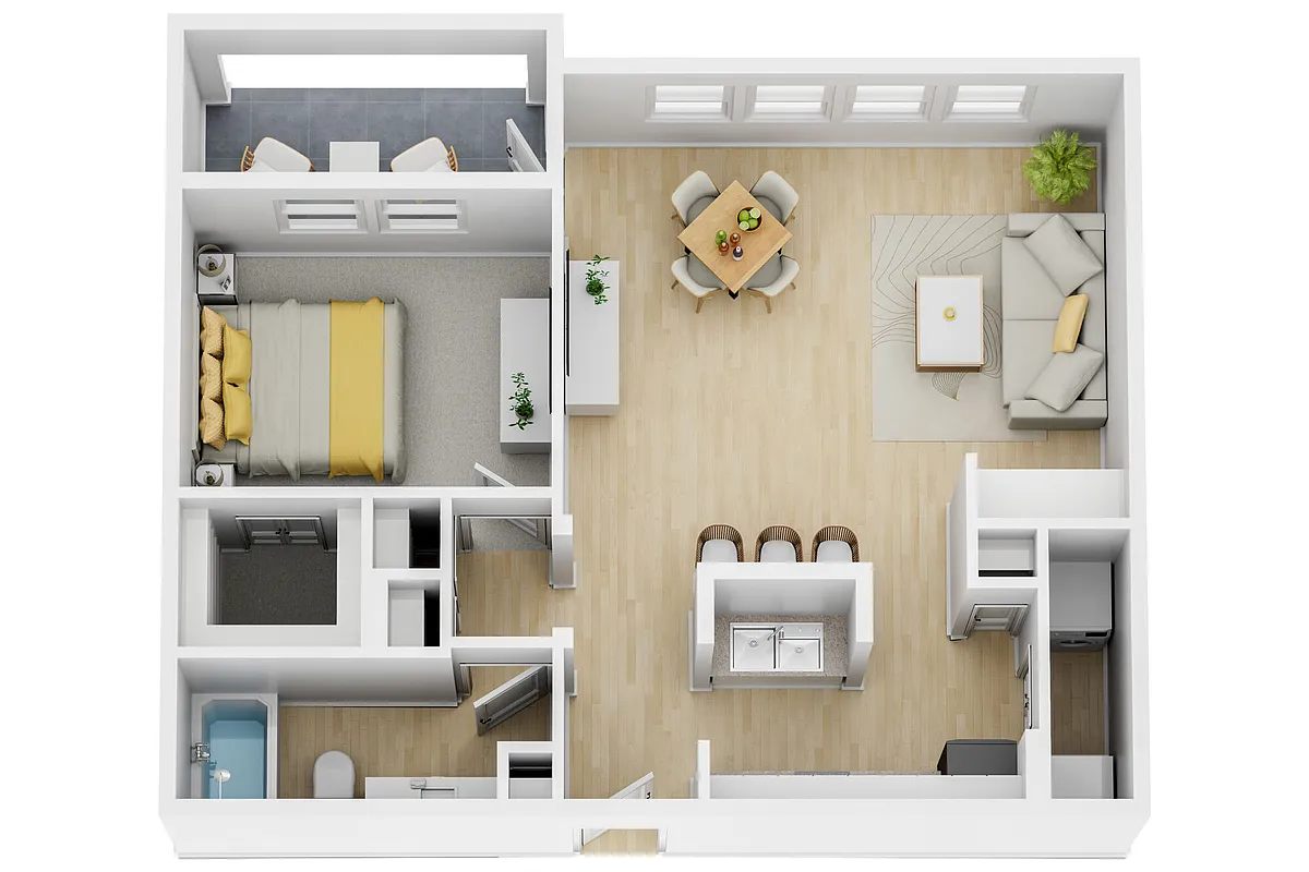 Floor plan A13