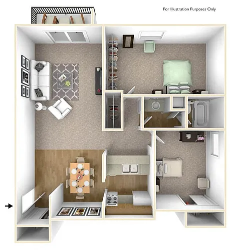 Floor plan Oak