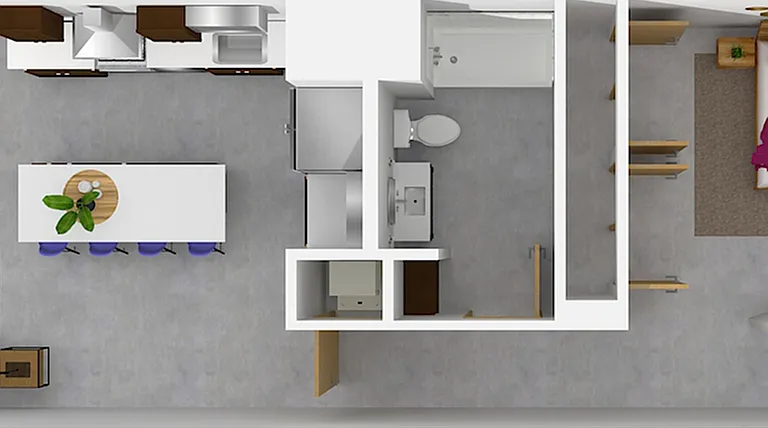 Studio - Unit 402 Studio - Unit 402