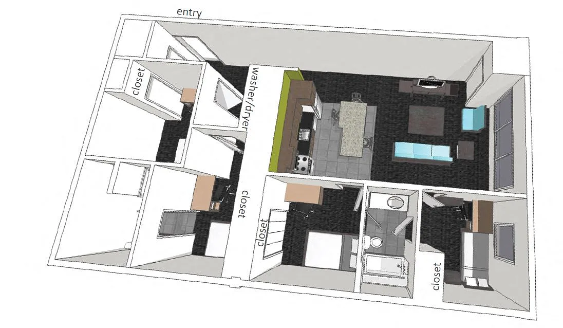 Floor plan Region5