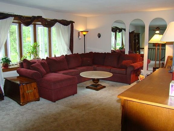Upstairs living area