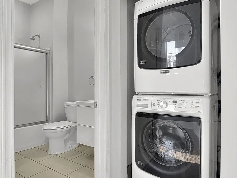 Washer & Dryer - full-sized washer and dryer set included in-unit