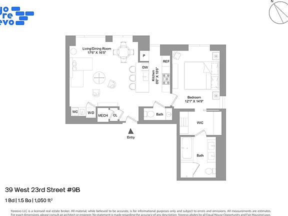 2nd image of 39 W 23rd St APT 9B