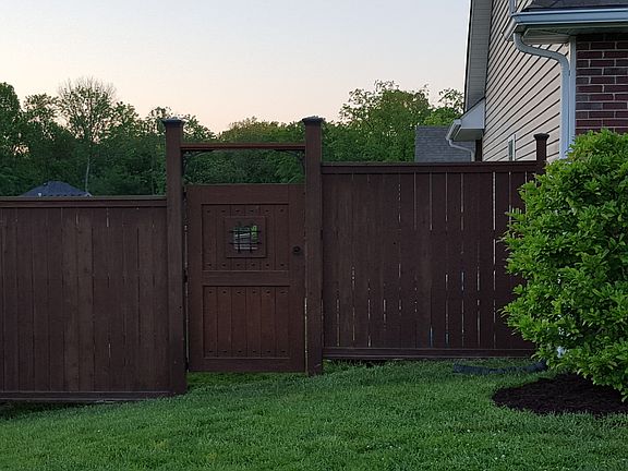 Custom Cedar Fence