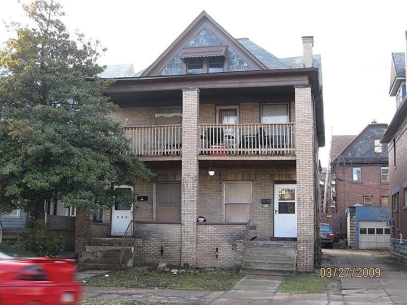 Second floor flat with large porch