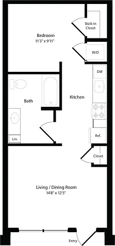 Floor plan LW2 East- Floor 1