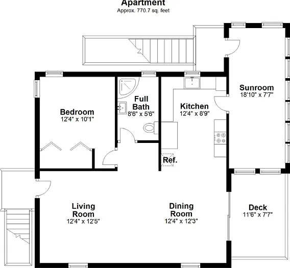 1 bed, 770 sqft, $1,750 — Photo 4