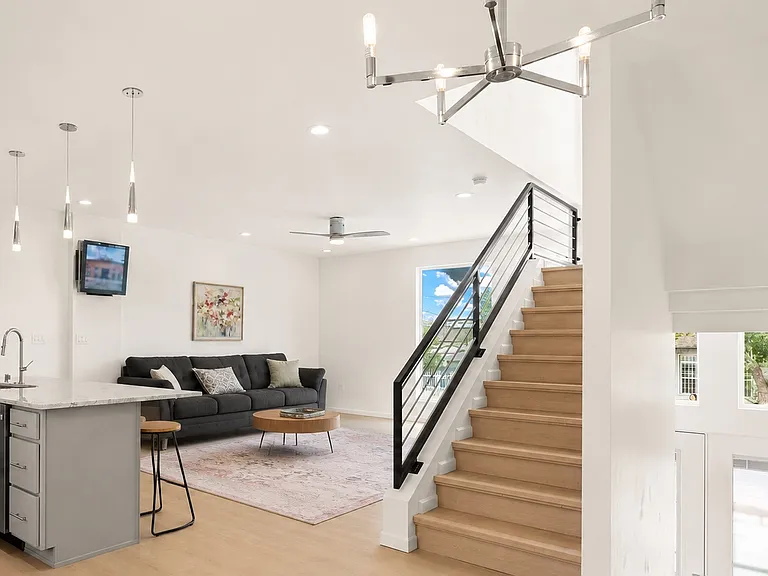 Kitchen and Living Area