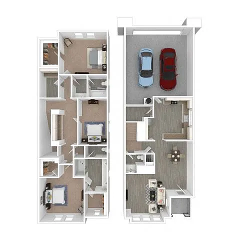 Floor plan Persano - Townhome