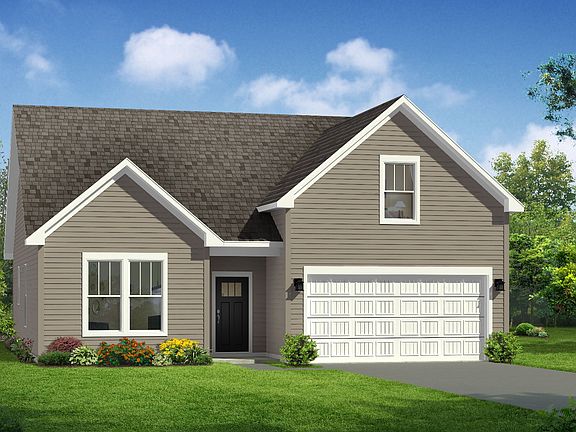 Elevation 1 of The Parker Design by DRB Homes