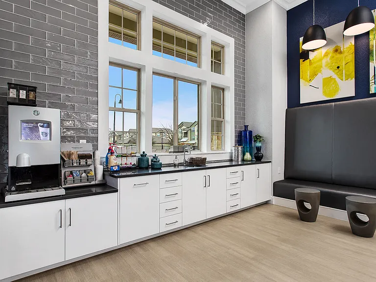 24-Hour Clubhouse with Coffee Bar and Wi-Fi