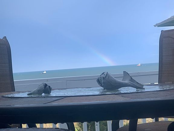 Ocean front balcony