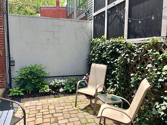 Private patio