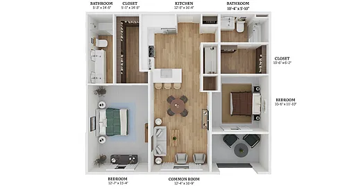Floor plan B2