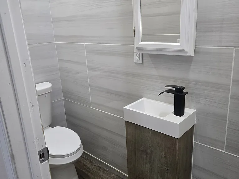 Half bath first floor