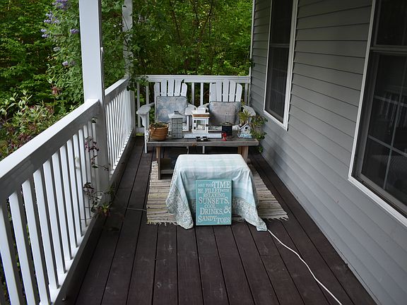 Cozy front porch