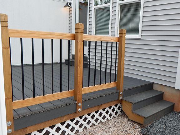 Rear Private Deck off Living Room