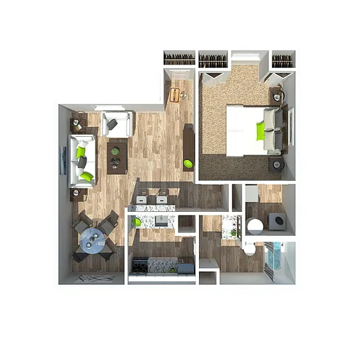 Floor plan The Keeneland