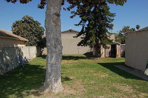 Large backyard