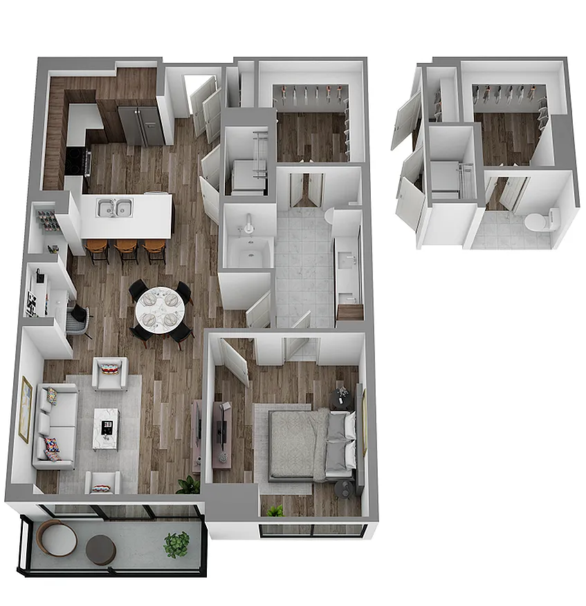 Floor plan G