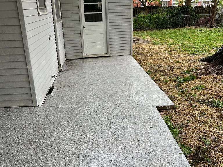 Back patio