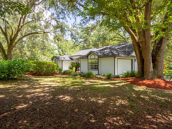 Live Oak trees offer shade