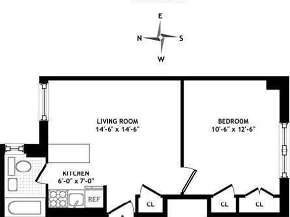 2nd image of 112 W 72nd St APT 6F